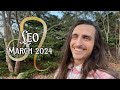 Leo  finding your spark again  focus on mental health  wellness  march 2024 tarot reading