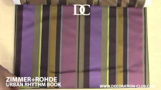 ZIMMER+ROHDE Ткани из каталога URBAN RHYTHM BOOK видео Zimmer+Rohde