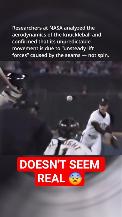 The Knucklball Doesn't Seem Real #baseball #shorts #mlb #knuckleball #pitching - YouTube