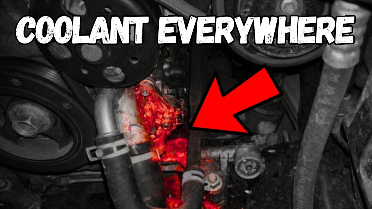 This Water Pump Was Dumping Coolant Everywhere: Jeep Cherokee Fix