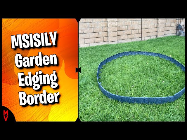 MSISILY Garden Edging Border || MumblesVideos Product Review