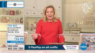 HSN | Anna Griffin Elegant Paper Crafting 04.13.2021 - 03 PM screenshot 1