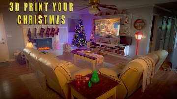 Fun 3D Printed Christmas Ideas #3dprinting