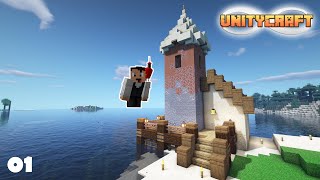 I Got Invited to a YouTuber SMP! ~ UnityCraft S1E1