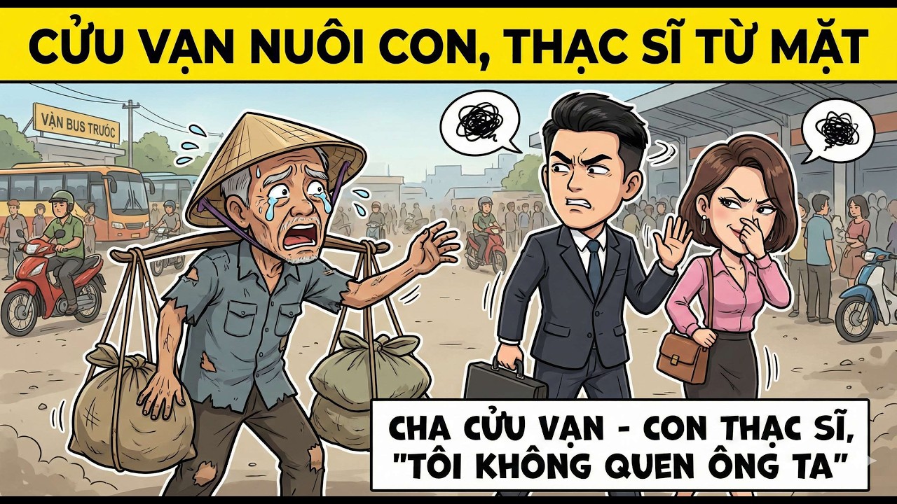 Cha Làm Cửu Vạn Nuôi Con Thạc Sĩ, Con Trai Từ Mặt Ông Vì Sợ Bạn Gái Chê Nghèo