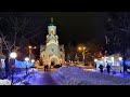 Russian Orthodox Bell Ringing in a Small Town near Moscow