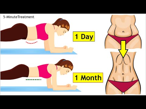 how-to-get-a-flat-stomach-in-a-month-at-home---abs-workout-planking-without-equipment