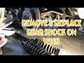 REMOVE AND REPLACE BACK  REAR SHOCKS ON A MERCEDES ML W163