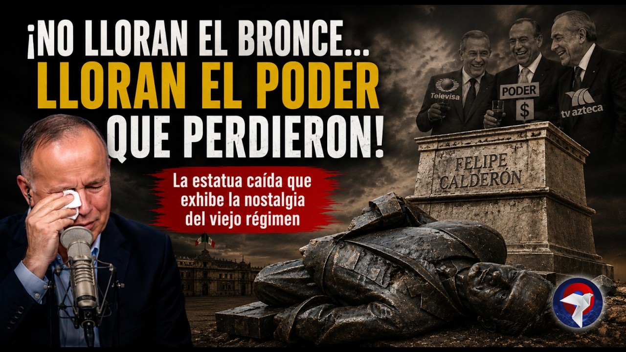 No lloran el bronce... lloran el poder que perdieron