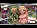 Best two of series 5 rainbow high series 5 victoria witman  olivia woods unboxing