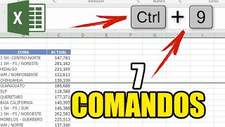 LOS 7 COMANDOS DE EXCEL QUE DEBES DOMINAR (2021)