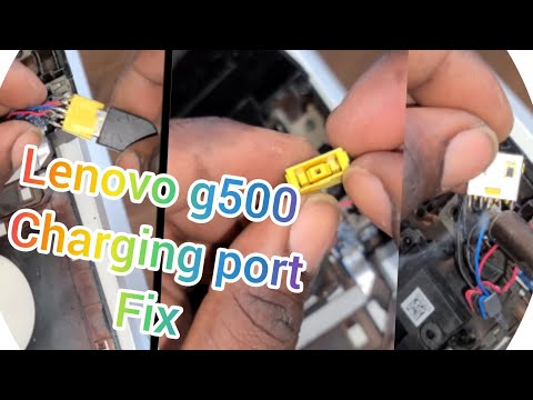 HOW TO FIX A G500 LENOVO LAPTOP CHARGING PORT 