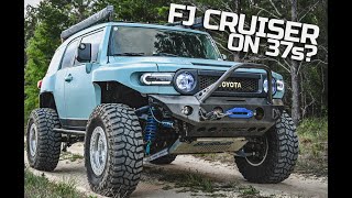 Toyota FJ Cruiser on 37' Tires!