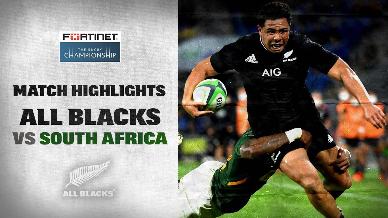 HIGHLIGHTS All Blacks v South Africa Second Test (Gold Coast)