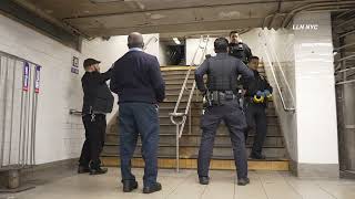 Man Slashed In Harlem Subway Station