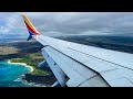 Full Flight – Southwest Airlines – Boeing 737-8H4 – OGG-KOA – N8322X – WN1060 – IFS Ep. 423