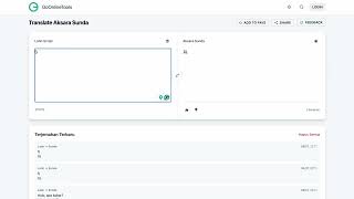 Translator Aksara Sunda Online – Dua Arah (Latin ⇄ Sunda)