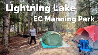 Lightning Lake Campground at E.C. Manning Park
