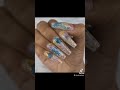 Milk Bath Flower Nails