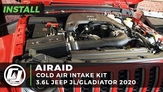 2020 Jeep Gladiator Install | Airaid MXP Series Cold Air Intake Kit