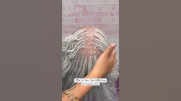 Are you thinking about getting Micro Locs✨ Book appointment www.NappStar.com #locs #locnation