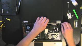 HP Elitebook 6930P laptop take apart, disassemble, how to open disassembly