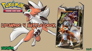 Pokémon Lycanroc V Battle Deck Opening