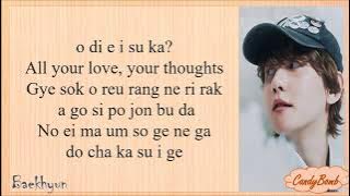 BAEKHYUN 'ELEVATOR' EASY LYRICS
