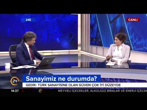 Yönetim Kurulu Başkanımız Sayın Hülya Gedik 24 Tv Ekranlarında