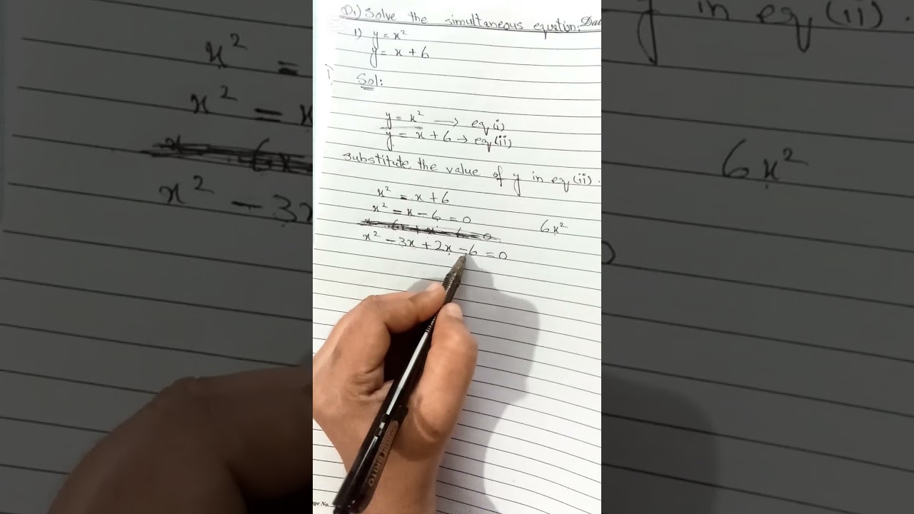 Ques-1|ex#2.1|chapter2-simultaneous equation|addmaths-olevel|additional maths-IGCSE