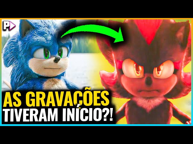 SAIU A DATA DAS GRAVAÇÕES DE SONIC 3 O FILME #sonic3ofilme #sonic3ofil