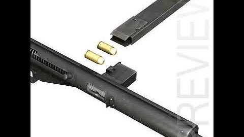 3D Model of Sten MK.III Submachine Gun Review