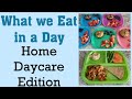 Toddler Meal & Snack Ideas || HOME DAYCARE What We Eat in a Day || Home Daycare Meals