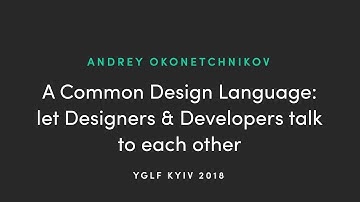 A COMMON DESIGN LANGUAGE: LET DESIGNERS & DEVELOPERS TALK TO EACH OTHER by Andrey Okonetchnikov  201