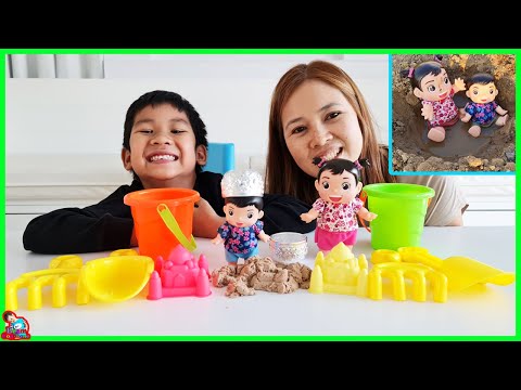 น้องบีม | รีวิวของเล่น EP196 | กุ๋งกิ๋งต้นกล้าเล่นน้ำสงกรานต์ Toys