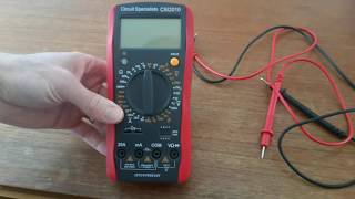 Lab 7 A 1-1 and A 1-2 Intro to Multimeter