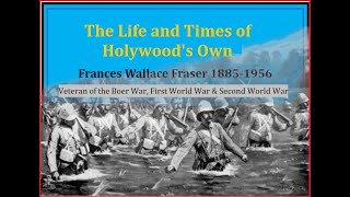 The Life and Times of Holywood's Own F W Fraser 1885-1956 Veteran of the Boer War WW1 WW2 by Tom McClean Positive Belfast 84 views 9 days ago 9 minutes, 49 seconds