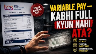 Your CTC Is a Lie| TCS, Infosys Variable Pay Cut— Here's the Real Reason| How Variable Pay Trick You