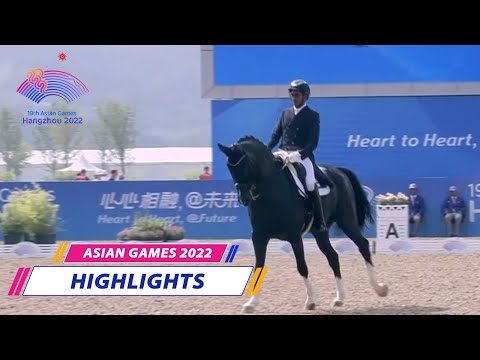 India Wins Gold | Dressage Individual | Equestrian | Highlights | Hangzhou 2022 Asian Games