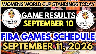 FIBA WOMEN'S WORLD CUP 2026 | Latest Standings & Schedule #fiba #women #fibawwc #worldcup