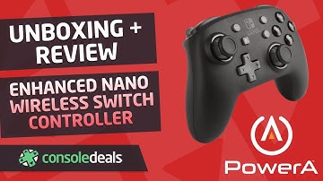 PowerA Nano Enhanced Nintendo Switch controller (Unboxing + Review) | Console Deals