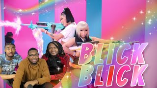 Coi Leray \& Nicki Minaj - Blick Blick! (Official Video) REACTION