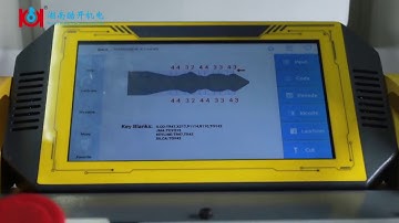 How to Use SEC-E9 Cutting Machine Cut Toyota Camry TOY43 Key--UOBD2