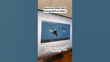 This AI turns boring PDFs into videos with voice over