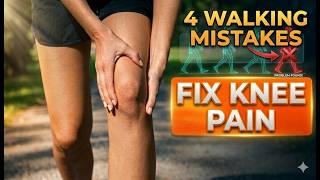 Knee Pain When Walking 4 Mistakes in Each Walking Phase