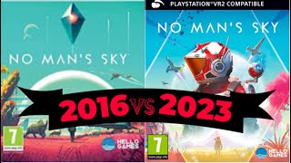 🚀 No Man’s Sky 2016 vs 2023! ☄️ { Evolution }   PSVR2 - PS5 - PS4 - 4K