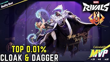 74k Heals! Calculati0ns | TOP 0.01% Cloak & Dagger MVP Gameplay | Marvel Rivals Season 3.5