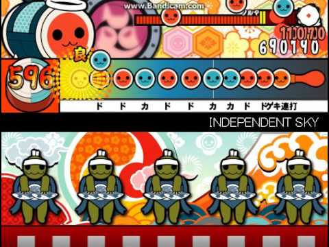 【太鼓さん次郎】INDEPENDENT SKY【創作譜面】