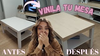 MESA CON VINILO || RENOVAR UNA MESA CON VINILO ADHESIVO