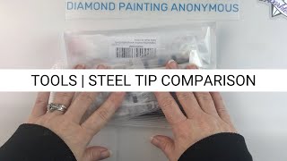 Diamond Painting - Tools | Steel Pen Tip Comparison